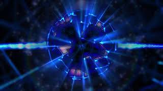 4K BLUE Motion Background - Sphere Cells #AAVFX #VJLOOP #Party