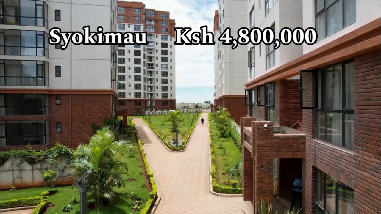 INSIDE THE MOST AFFORDABLE UNITS FOR SALE ksh 4,800,000 IN SYOKIMAU