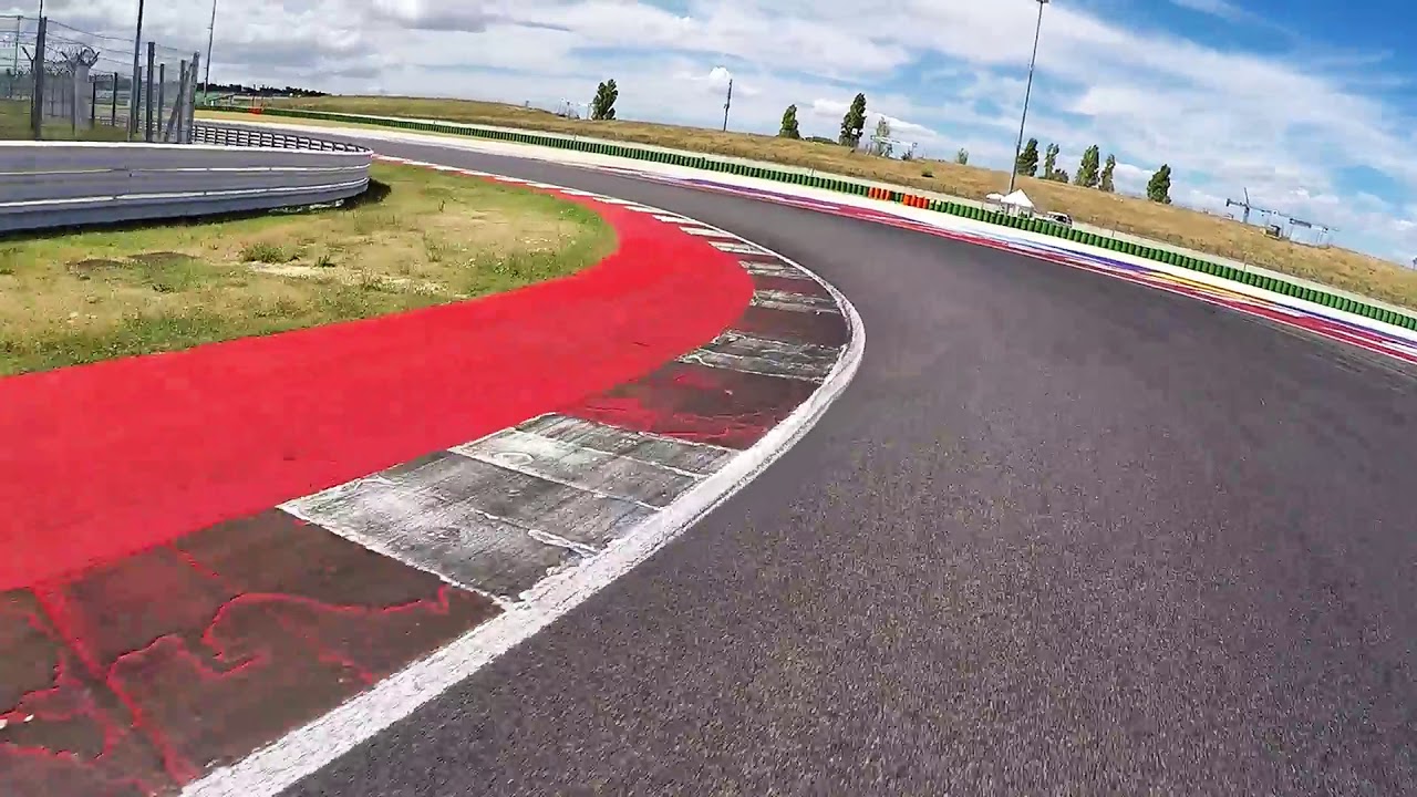 N-TRADE RACING HelmetCam at Misano racetrack