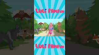 Lu Li Pampín - Camino por el bosque #shorts #shortvideo  #musicainfantil #cancionesparaniños