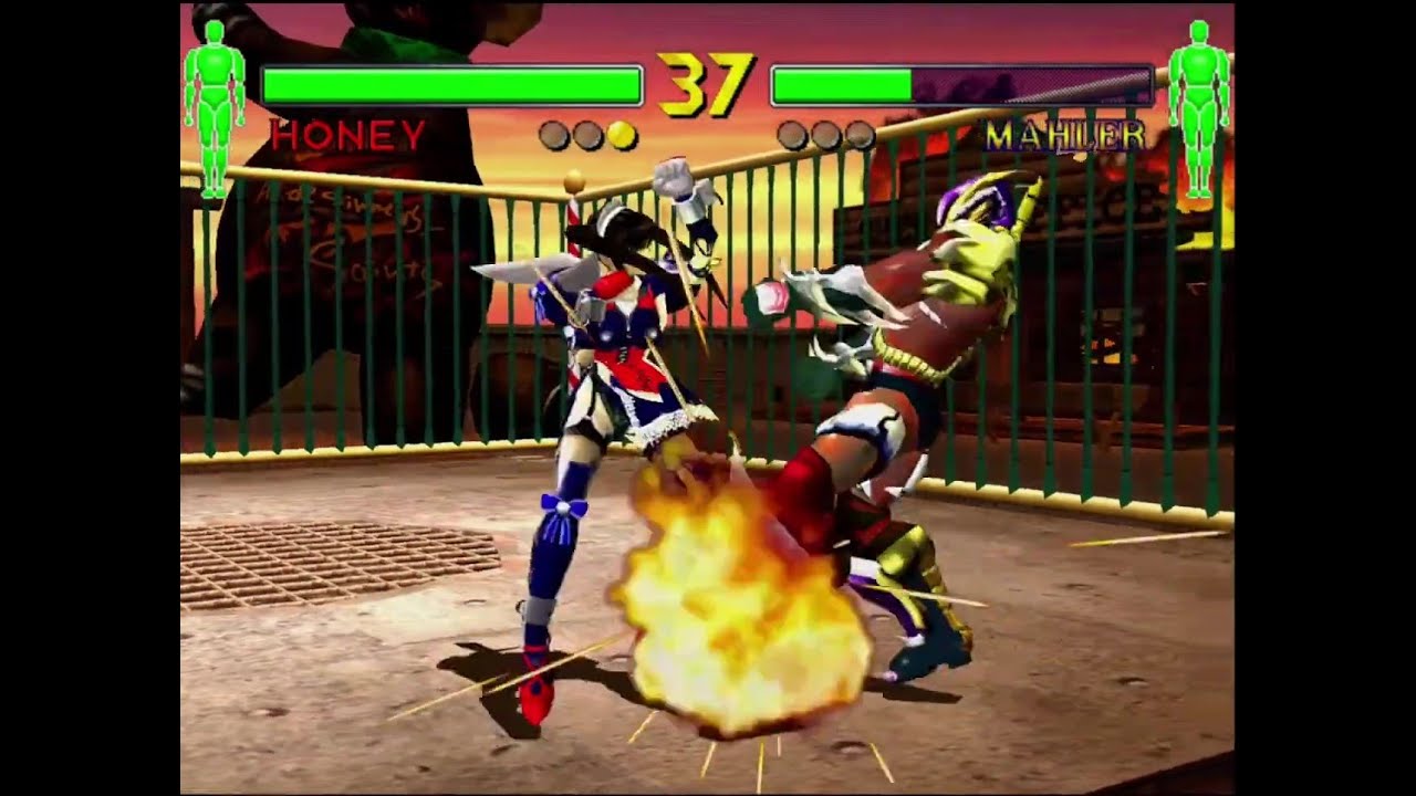 Fighting Vipers 2] ファイティングバイパーズ2 D-VISION氏と対戦