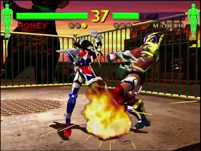 Fighting Vipers 2] ファイティングバイパーズ2 D-VISION氏と対戦