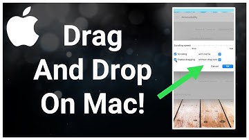 How To Drag & Drop Files On Mac