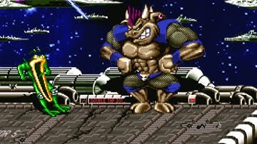 Battletoads FULL Walkthrought ARCADE MAME With Rash Part 1 (Gameplay Android)