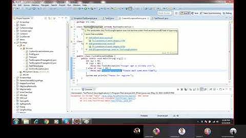 Java exception part 3 with detailed explanation 