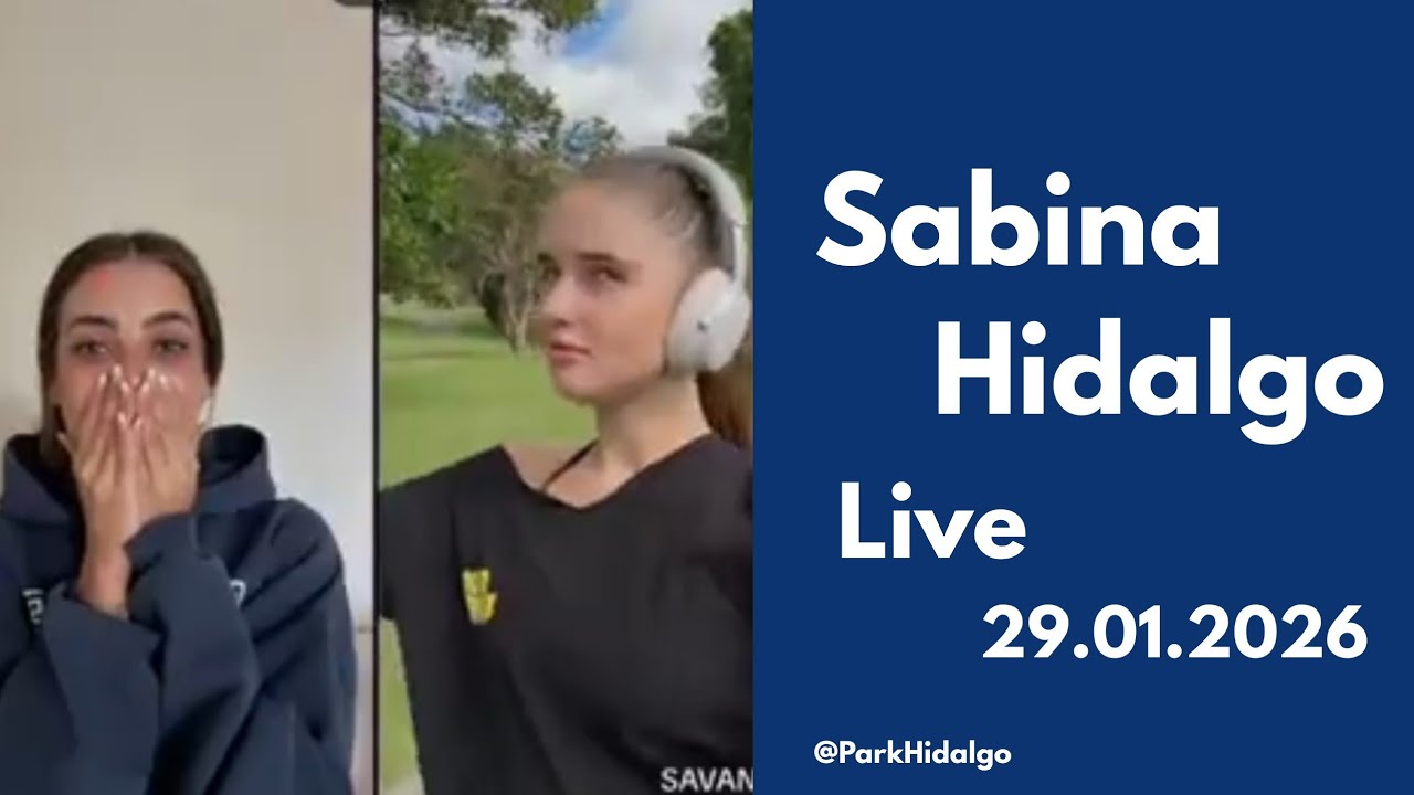 23 trechos da live da Sabina Hidalgo no dia 29.01.2026!! (PT-BR 🇧🇷)
