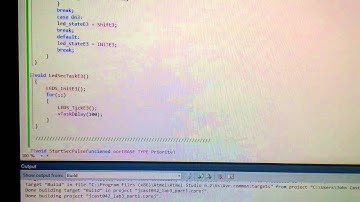 UCR CS122A Fall 2014 Lab2p2e3 FreeRTOS LED Bank Bounce