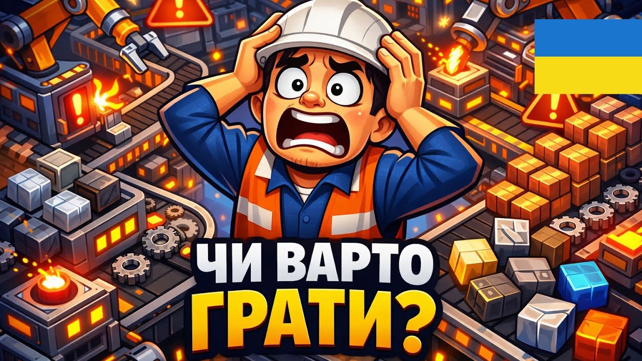 Factory Planner — чи варто грати? 🏭 Автоматизація, логіка та оптимізація
