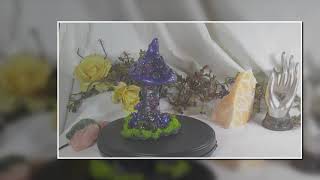 Peacock Ore Mushroom Fairy Townhouse