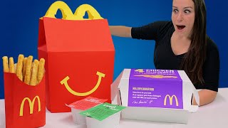 DIY Giant 4 Piece Happy Meal   RIP TOYS R US