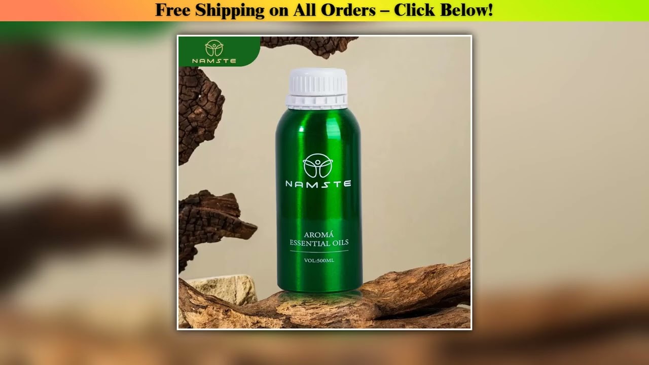 NAMSTE 500ml Aromatic Essential Oils Pure Natural for Diffuser humidifier Aromatherapy Jasmine