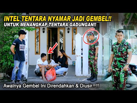 INTEL TENTARA NYAMAR JADI SEORANG GEMBEL UNTUK MENANGKAP TENTARA GADUNGAN!! Ini Yang Terjadi!!