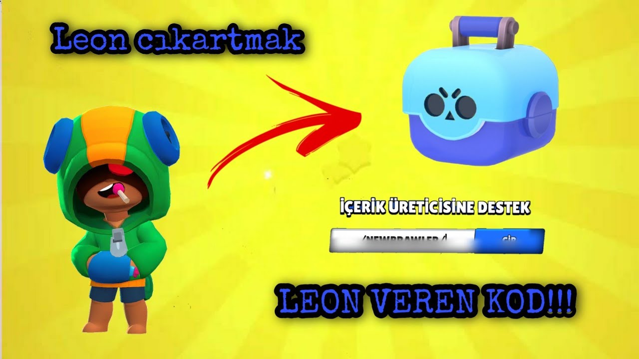 Leon Veren Kod Brawl Stars Youtube - brawl stars leon çıkarma kodu 2021