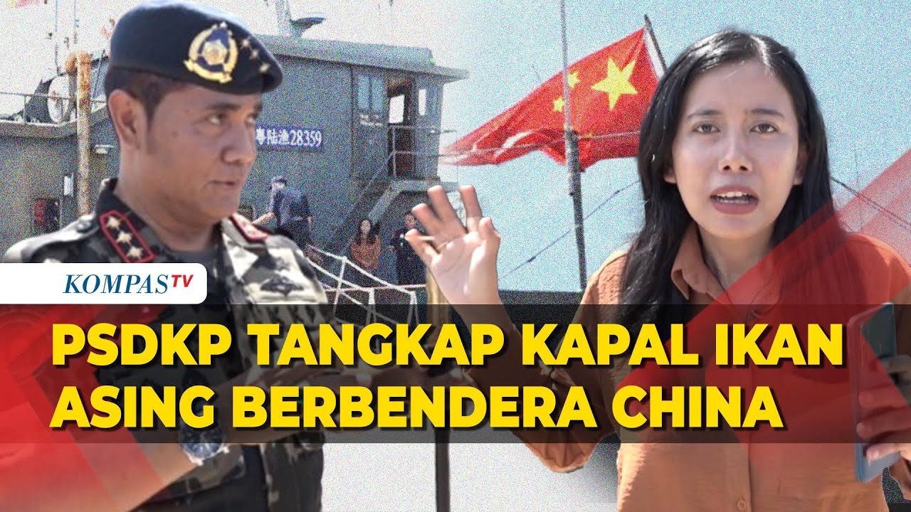 PSDKP Tangkap Kapal Ikan Asing di Perairan Jatim, 6 ABK Asal China Ditahan