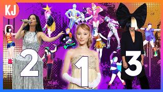 SINGERS with THE MOST SONGS on SAME JUST DANCE Game
