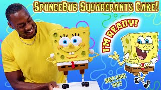 Making a SpongeBob SquarePants Cake!
