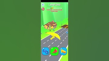 Shape-shifting Funny Race Gameplay Level-246 new hyper casual games #shorts #gameplay #shapeshifting