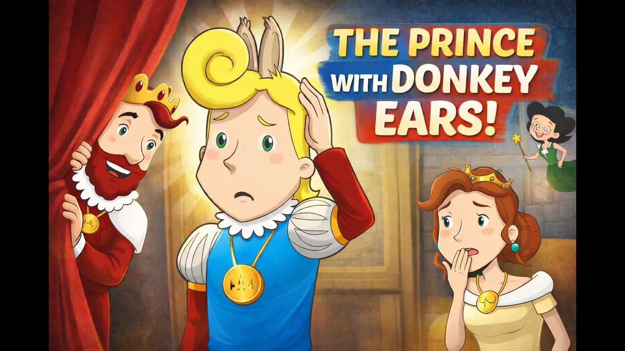 Принц с Ослиными Ушами | Многоязычная Детская Сказка