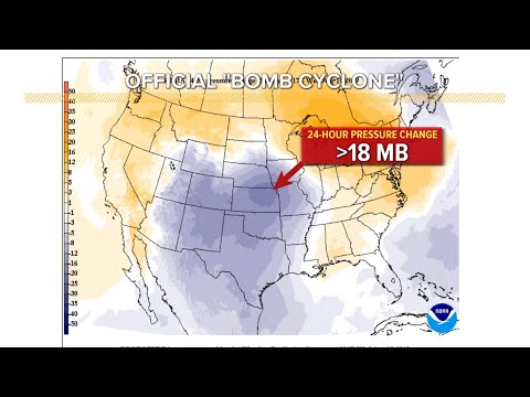 'Bomb Cyclone' Whips Through The West As Winter Storms Snarl ...