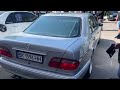 W210 E55 AMG Custom Выхлоп, звук, прострелы. Pop bung. Лучший звук AMG. Самый быстрый W210