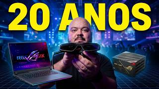 FUI AO ANIVERSARIO DE 20 ANOS DA ASUS ROG