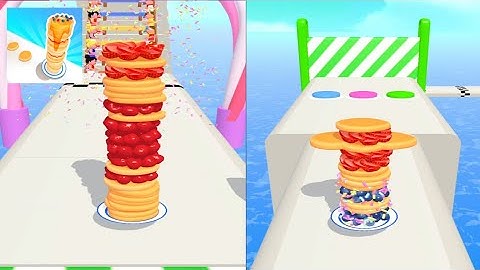 Pancake Run - All Levels Gameplay Android,ios | Pancake Run walkthrough solution level15-16
