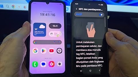 Cara aktifkan nfc di Samsung A07 | Cara mengaktifkan nfc di samsung a07