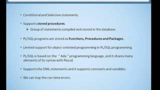 9 1 Introduction to PLSQL