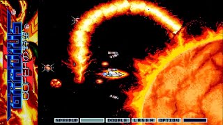 Gradius 2: Gofer no Yabou (PC Engine CD) - Sample Gameplay