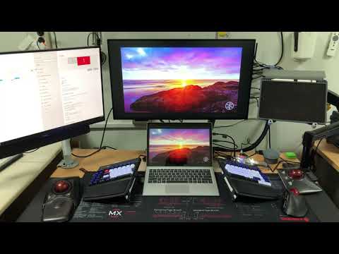 HP Elite X2 1013 G3 & Dell U2718Q