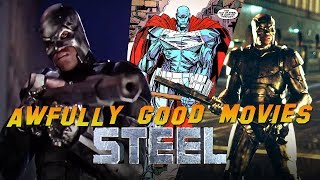 STEEL - Awfully Good Movies (1997) Shaquille O'Neal, Annabeth Gish, Judd Nelson DC Superhero movie