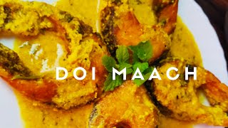 Doi Mach/Machher Jhol/Fish Curry recipe