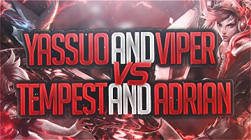 Yassuo | BEST YASUOS AND RIVENS IN NA VS EACH OTHER Ft. Viper, Adrian, and Tempest