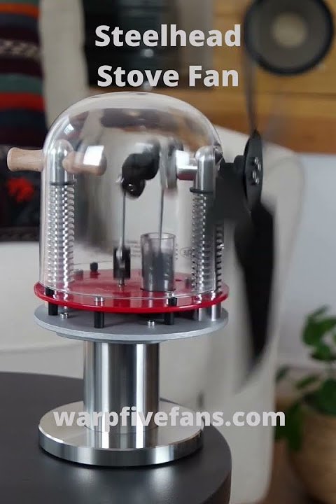 Warpfive Steelhead Stirling Engine Stove Fan