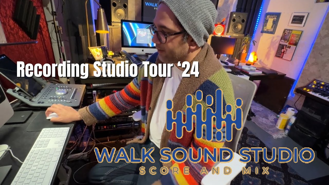 Epic Home Recording Studio Tour 2024 - YouTube