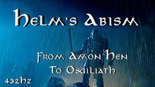 THE LORD OF THE RINGS | From Amon Hen To Osgiliath | ELM´S ABISM | 432Hz by REST OLD WOLF 10,893 views 3 months ago 1 hour