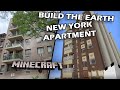 Minecraft Timelapse : Building New York 1:1 scale Pt.1 Apartment with restaurant!