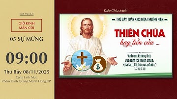 🔴Kinh Mân Côi | 08/11/2025 | 5 Sự Mừng - Sáng Thứ Bảy Tuần XXXI Thường Niên C.