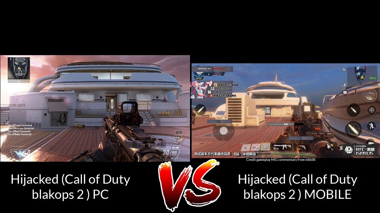 CALL OF DUTY MOBILE VS CALL OF DUTY (PC/console) all MAPS COMPARISON - 