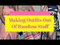 Making Outfits From Things Around The House!!
