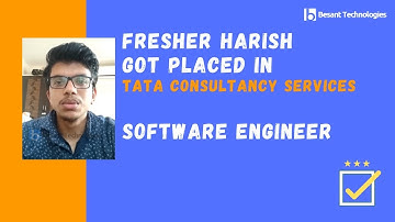 Besant Technologies Bangalore Reviews | Harish Got Placed in TCS | Software Testing Course Bangalore