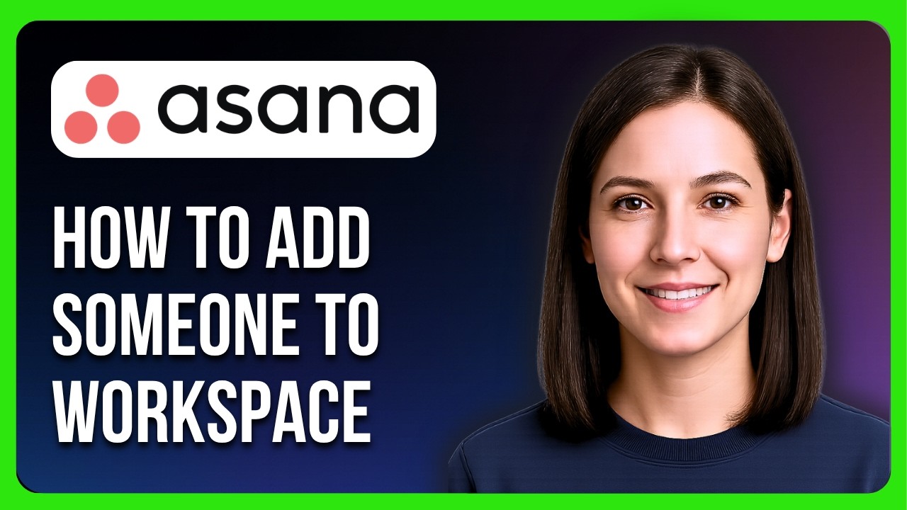 How to Add Someone to Asana Workspace - YouTube