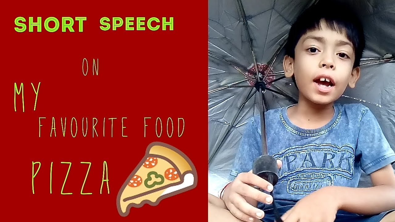 a short speech on food