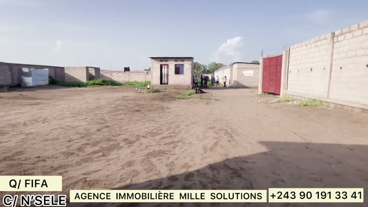 25/2/2026 TRÈS BELLE PARCELLE À VENDRE À NSELE Q/ FIFA 20/30m 40000¢ À DISCUTER +243901913341