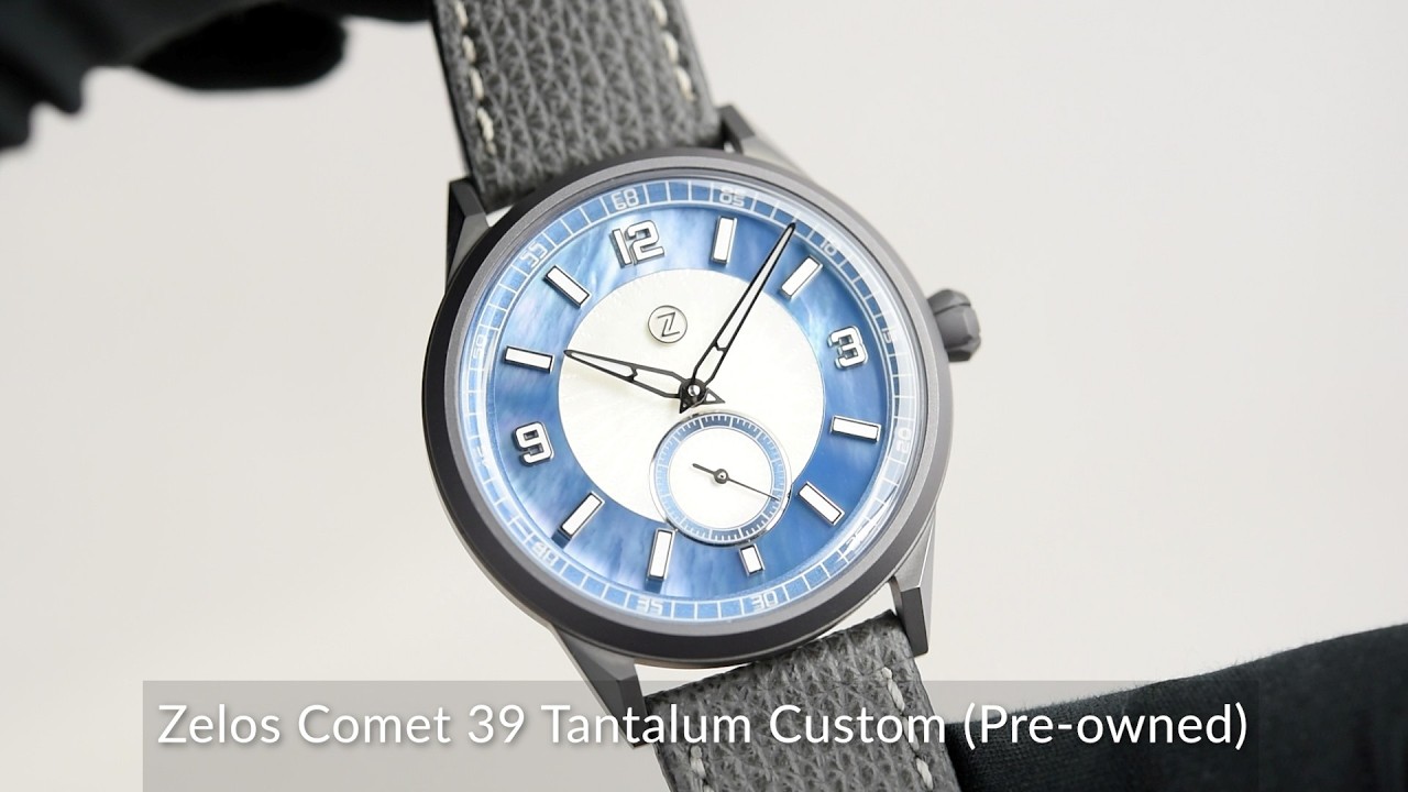 Zelos Comet 39 Tantalum Custom (Pre-owned) - SeriousWatches.com