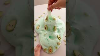 Avocado Slime ASMR 🥑 So Fluffy & Satisfying
