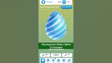 Yaytsogram Daily Cipher Code 21 October #yaytsogramcode #shorts #shortsfeed