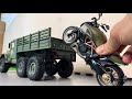 Epic RC Off-Road Adventure! Ducati Panigale Delivery with WPL 6x6 B16 Truck - Tough Mission!