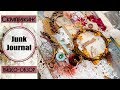 Overview Nature Junk Book - Mixed Media Art Book