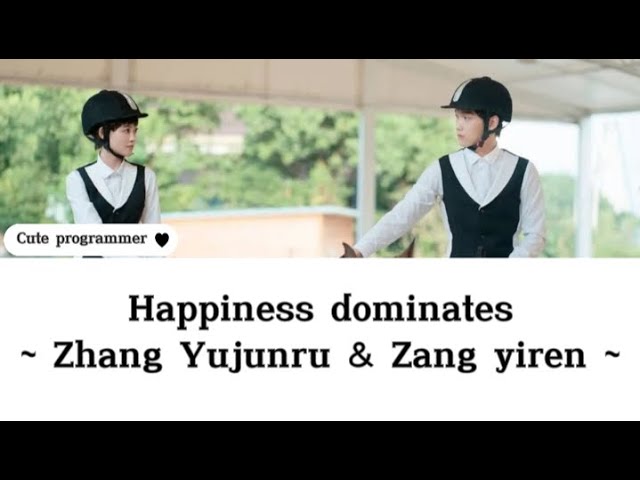 Lyrics | Happiness dominates ~ Zhang Yujunru & Zang yiren (ost ...